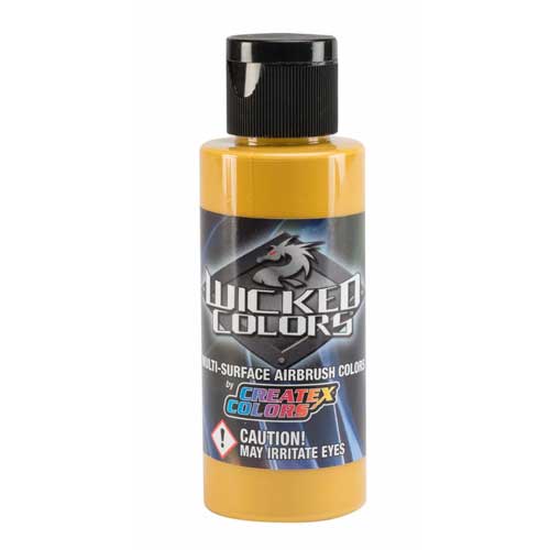 Createx Wicked Airbrush Paint  Detail Raw Sienna
