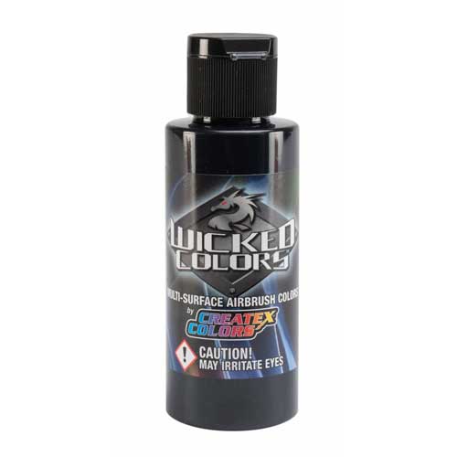 Createx Wicked Airbrush Paint  Detail Smoke Black