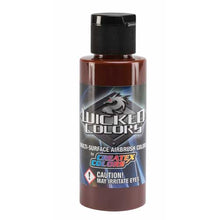 Wicked Detail Burnt Sienna multi-surface airbrush paint with fine pigment grind, matte finish, and smooth spray pattern.