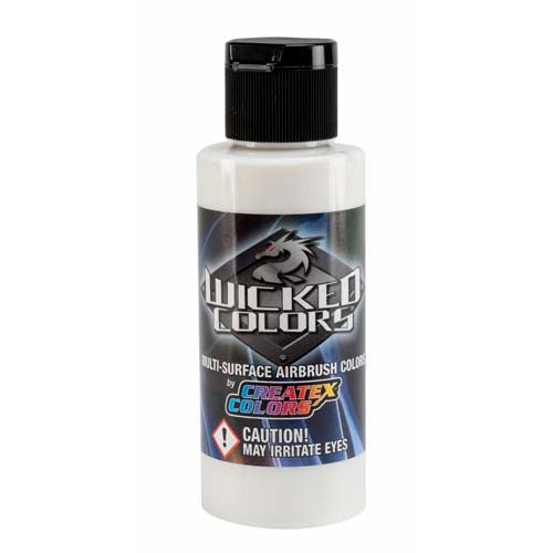 Wicked Glow in the Dark multi-surface transparent phosphorescent paint for glow effects on bright colors.