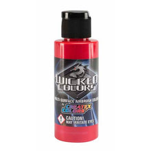 Wicked Pearl Red multi-surface pearlized airbrush paint by Createx with iridescent, durable finish for various applications