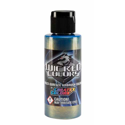 Createx Wicked Airbrush Pearl Paint  Fastback Green