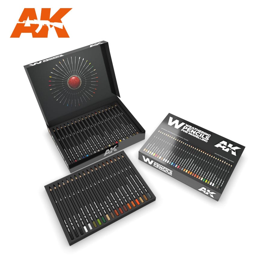 AK Interactive Weathering Pencils – Maple Airbrush Supplies