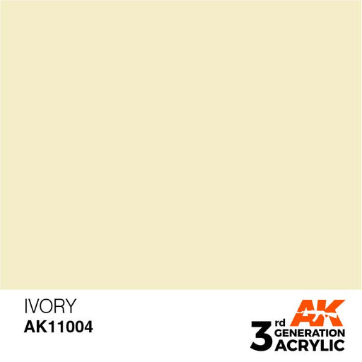 AK Interactive Paint 3rd Gen Paint: Ivory