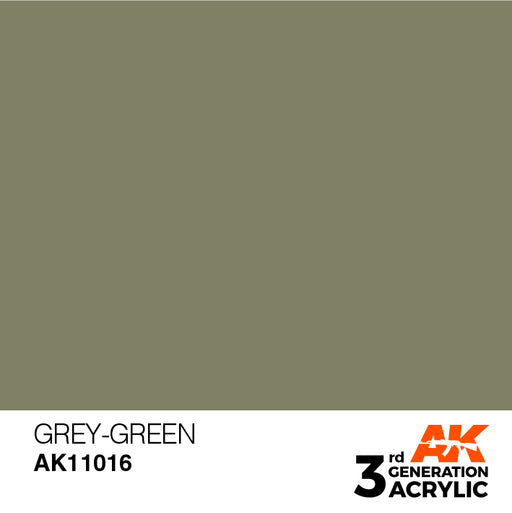 AK Interactive Paint 3rd Gen Paint: Grey-Green