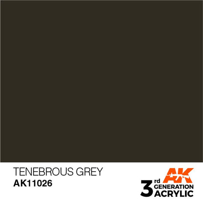 AK Interactive 3rd Gen Tenebrous Grey