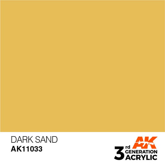 AK Interactive Paint 3rd Gen Paint: Dark Sand