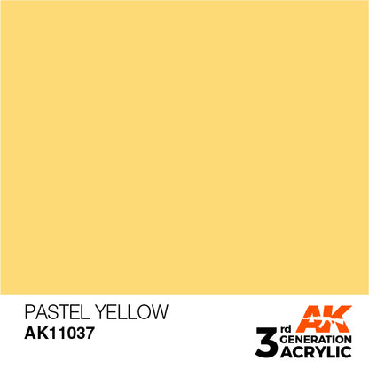 AK Interactive 3rd Gen Pastel Yellow