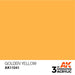 AK Interactive Paint 3rd Gen Paint: Golden Yellow
