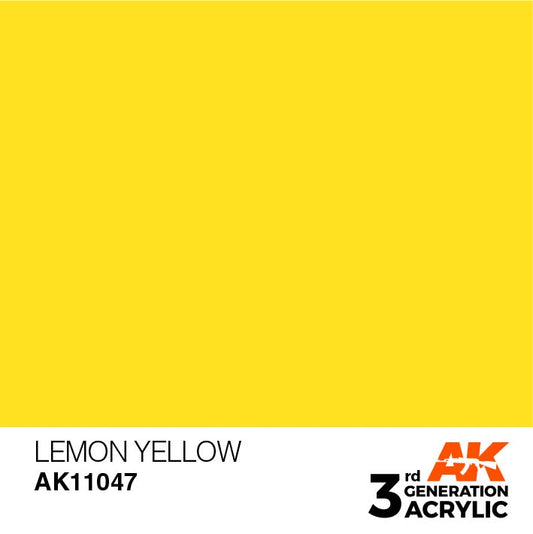AK Interactive 3rd Gen Lemon Yellow