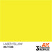 AK Interactive Paint 3rd Gen Paint: Laser Yellow