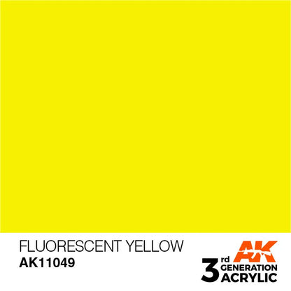 AK Interactive 3rd Gen Fluorescent Yellow
