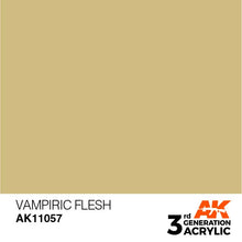 AK 3rd Gen Vampiric Flesh acrylic hobby paint by AK Interactive in a muted flesh tone for detailed model painting.