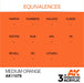 AK Interactive 3rd Gen Cross Reference Medium Orange