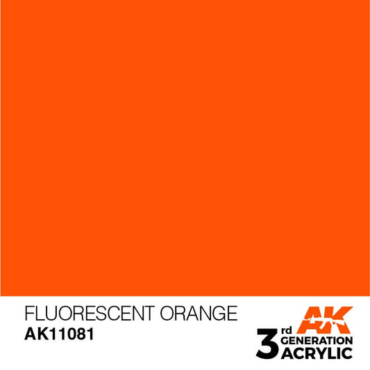 AK Interactive 3rd Gen Fluorescent Orange