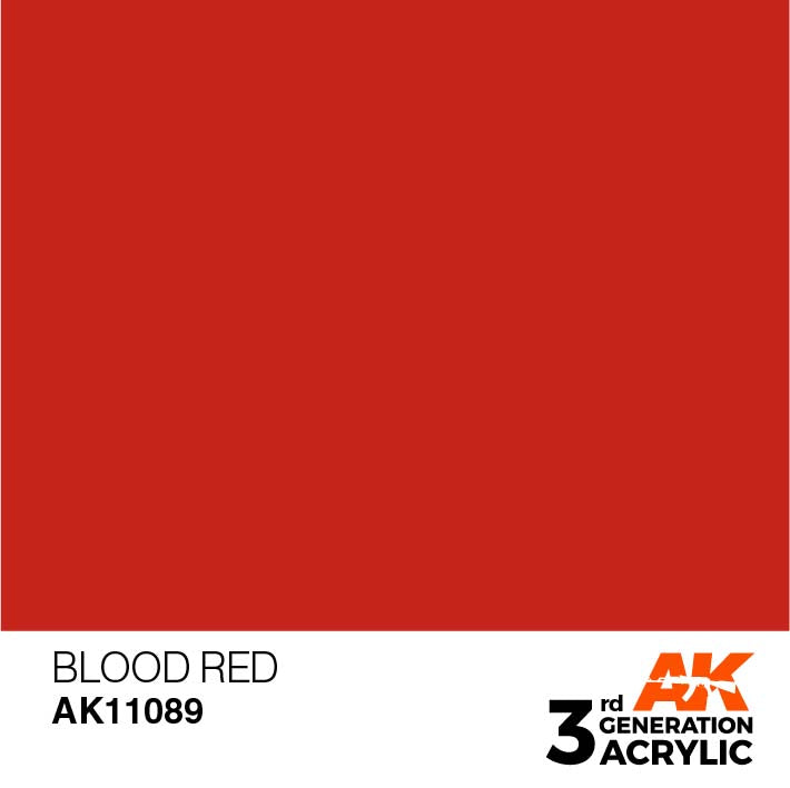 AK Interactive 3rd Gen Blood Red