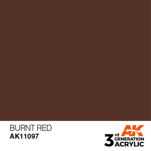 AK Interactive 3rd Gen Burnt Red