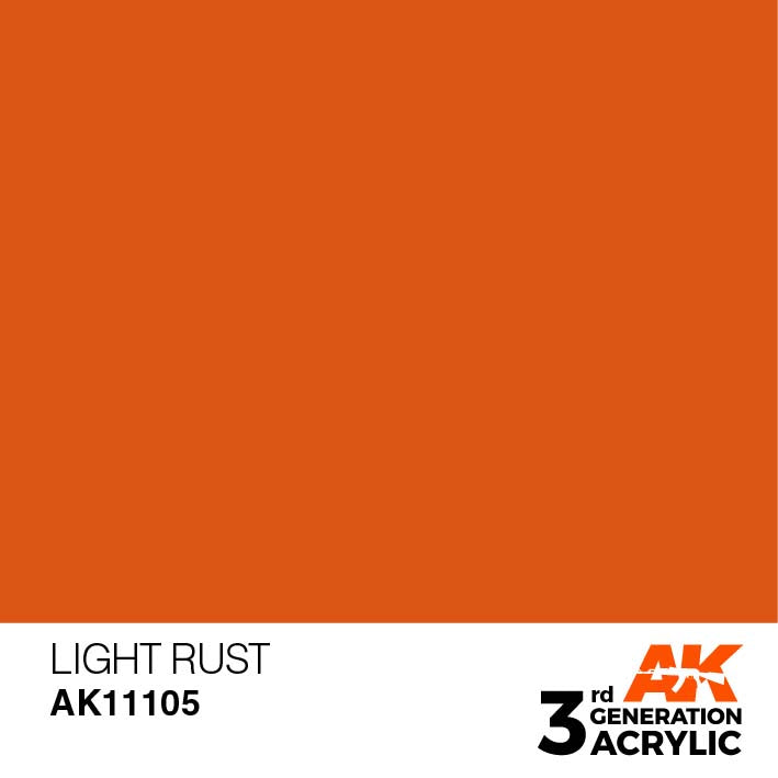 AK Interactive 3rd Gen Light Rust
