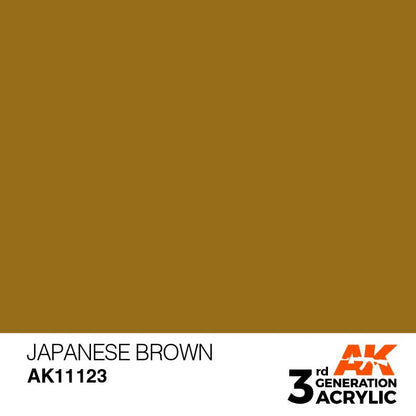 AK Interactive 3rd Gen Japanese Brown