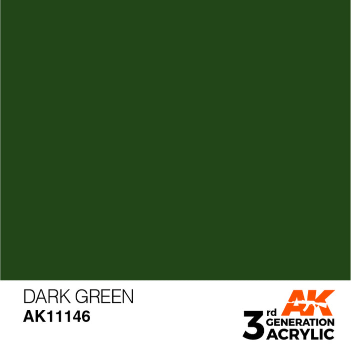 AK Interactive Paint 3rd Gen Paint: Dark Green