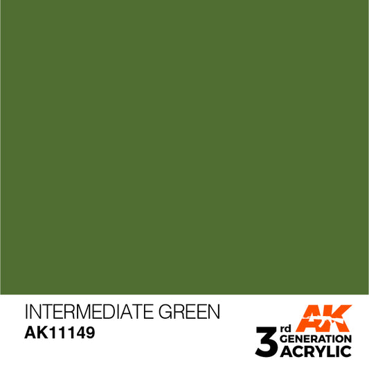 AK Interactive 3rd Gen Intermediate Green