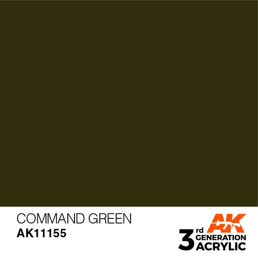 AK Interactive 3rd Gen Command Green