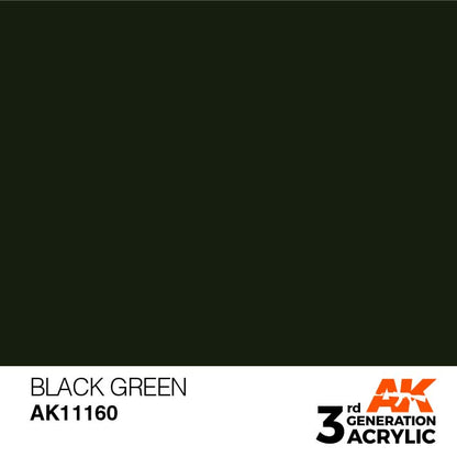 AK Interactive 3rd Gen Black Green