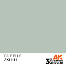 AK 3rd Gen Pale Blue acrylic paint by AK Interactive designed for brush and airbrush applications with optimal coverage.