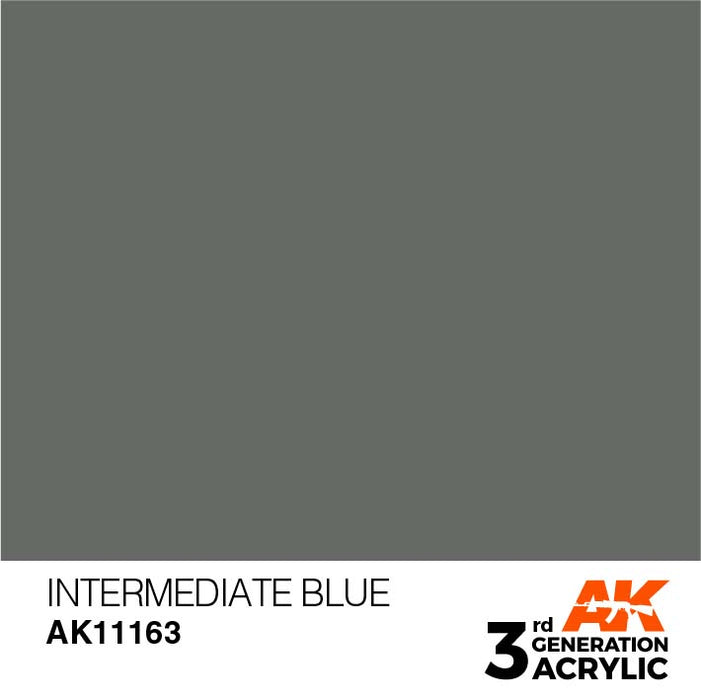 AK Interactive Paint 3rd Gen Paint: Intermediate Blue
