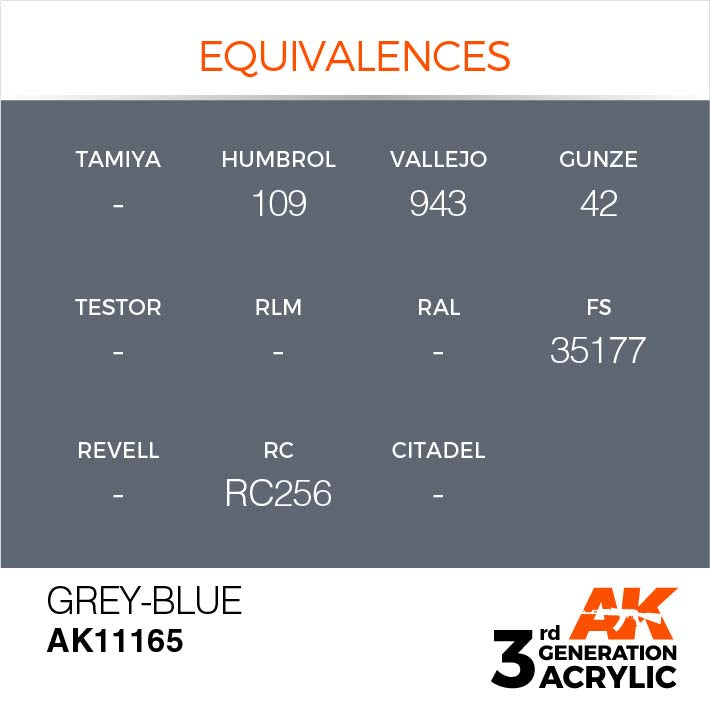 AK Interactive 3rd Gen Grey-Blue