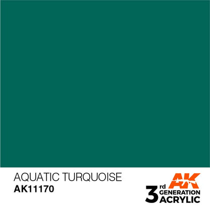 AK Interactive 3rd Gen Aquatic Turquoise
