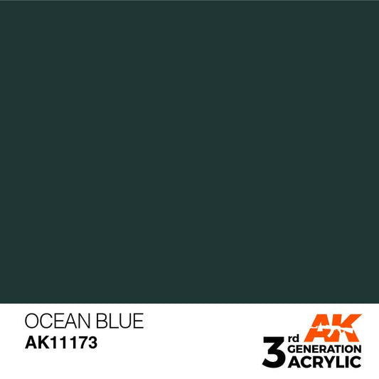 AK Interactive 3rd Gen Ocean Blue