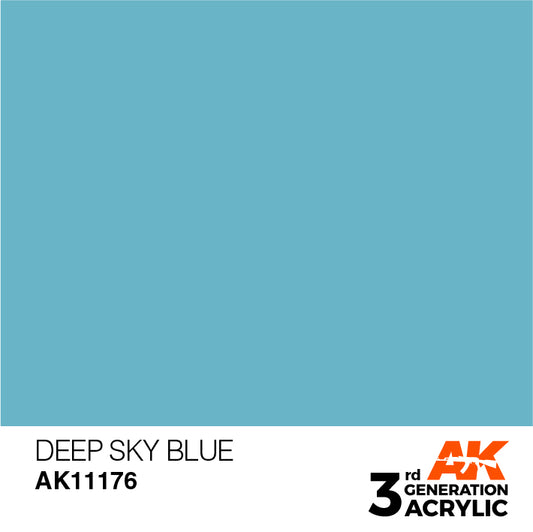 AK Interactive 3rd Gen Deep Sky Blue