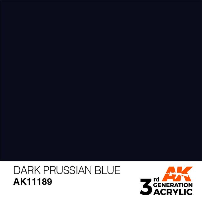 AK Interactive 3rd Gen Dark Prussian Blue
