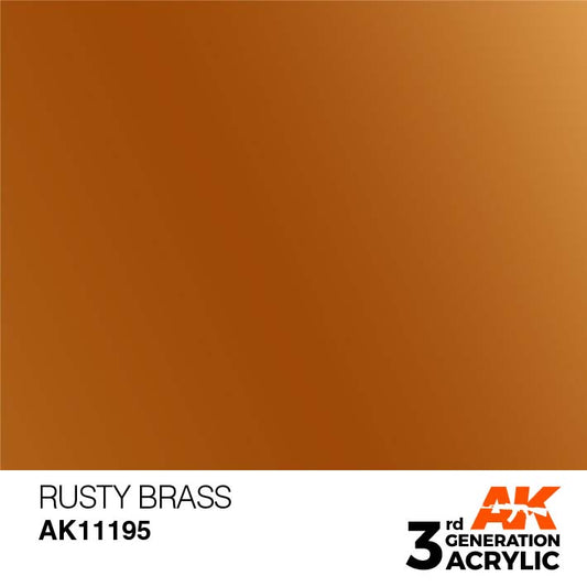 AK Interactive 3rd Gen Rusty Brass