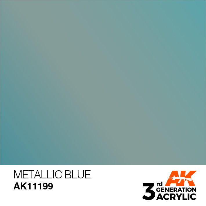 AK Interactive 3rd Gen Metallic Blue