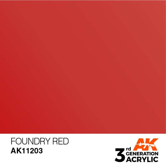 AK Interactive 3rd Gen Foundry Red