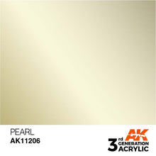AK 3rd Gen Pearl metallic paint offering smooth, radiant, and sparkling finish for brush and airbrush applications.