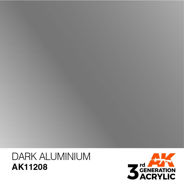 AK Interactive 3rd Gen Dark Aluminium