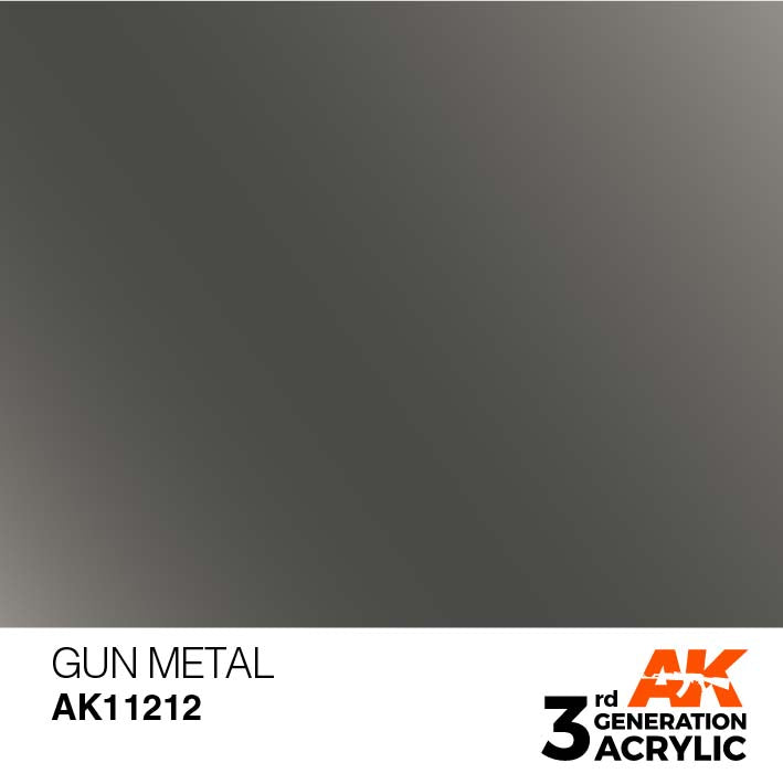 AK Interactive 3rd Gen Gun Metal