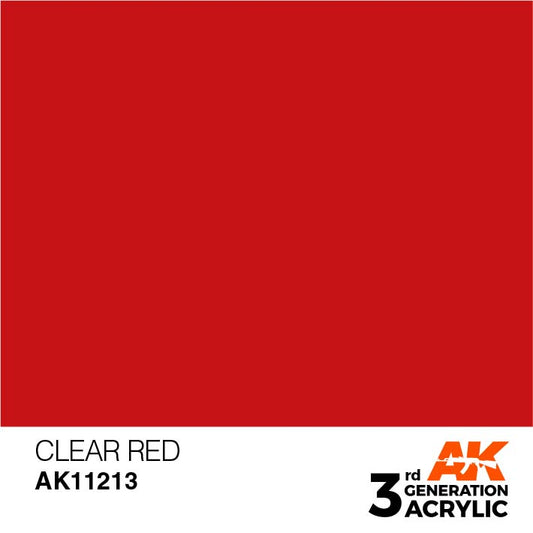 AK Interactive 3rd Gen Clear Red