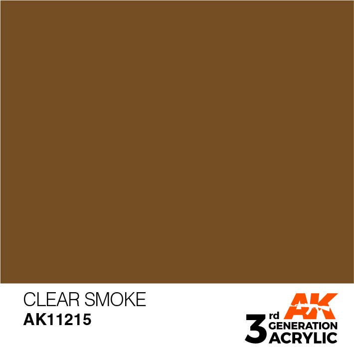 AK Interactive 3rd Gen Clear Smoke