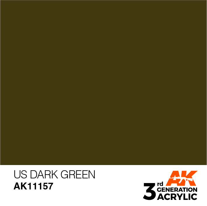 AK Interactive 3Rd Gen US Dark Green