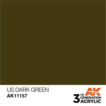 AK Interactive 3Rd Gen US Dark Green