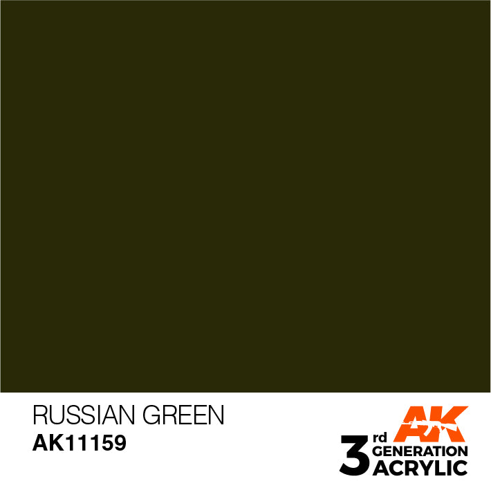 AK Interactive 3rd Gen Russian Green
