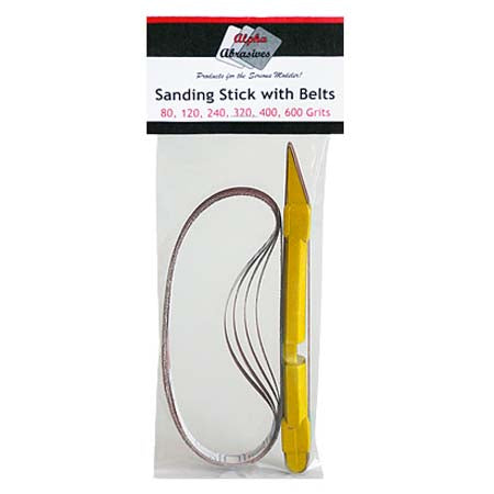 Flex-i-File Sanding Stick with 5 Assorted Abrasive Belts