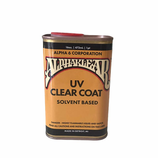 AlphaKlear UV Solvent Based Clear Coat