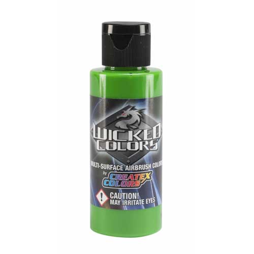 Createx Wicked Airbrush Paint  Wicked Apple Green