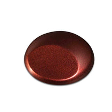 Cosmic Sparkle Copper paint sample showing refined copper pearl effect with concentrated crystal pearls by Createx Wicked Colors.