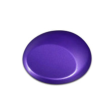 Wicked Pearl Plum showcases a vivid, pearlized plum airbrush paint with iridescent luster and multi-surface durability.